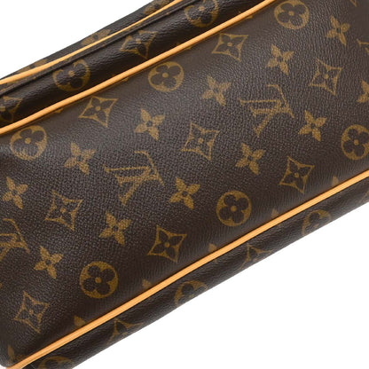 Louis Vuitton Monogram Tikal GM Hobo Handbag M40077