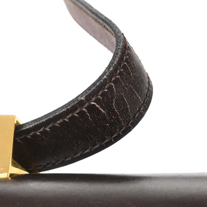 Hermes Chocolat Box Calf Constance 23 Shoulder Bag