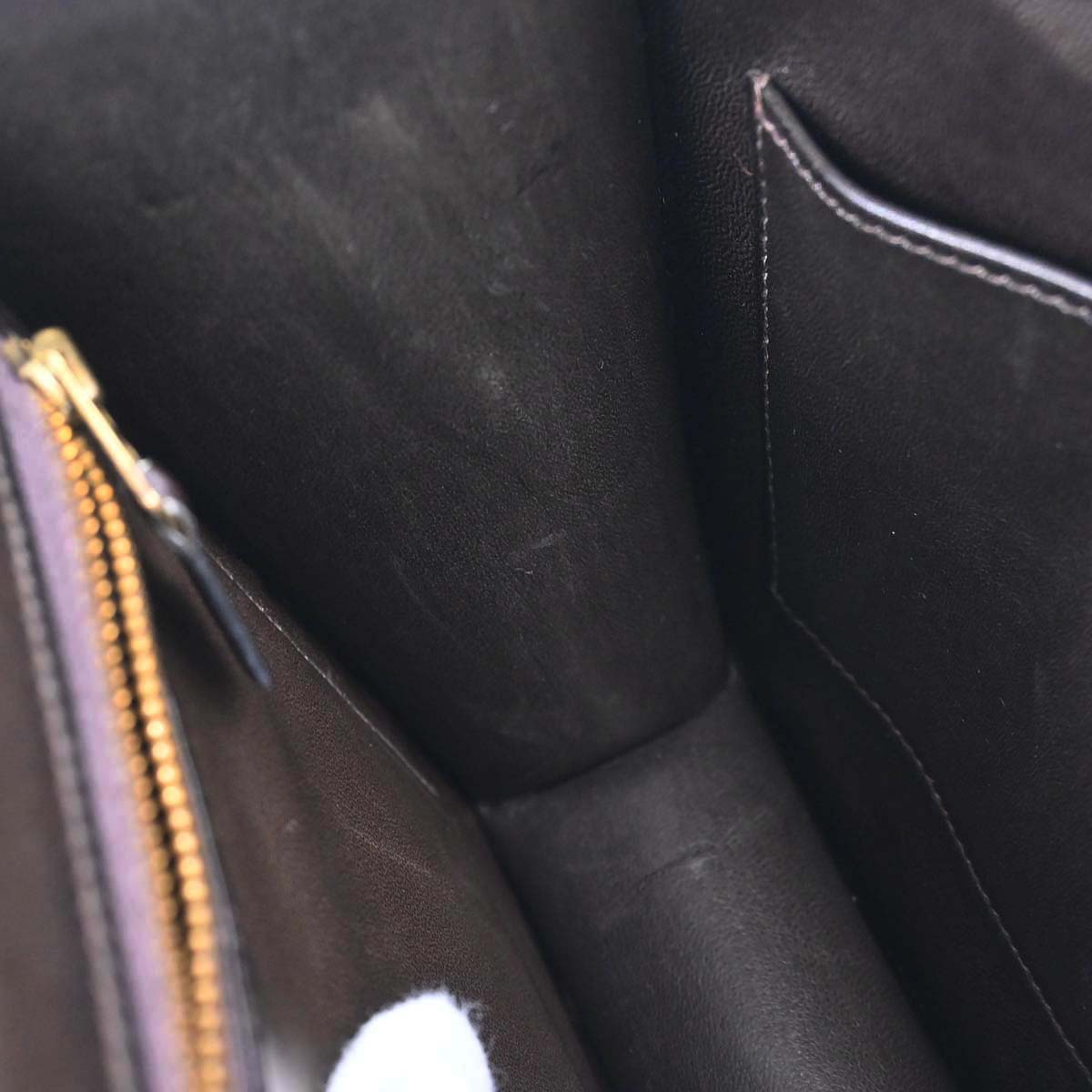Hermes Chocolat Box Calf Constance 23 Shoulder Bag