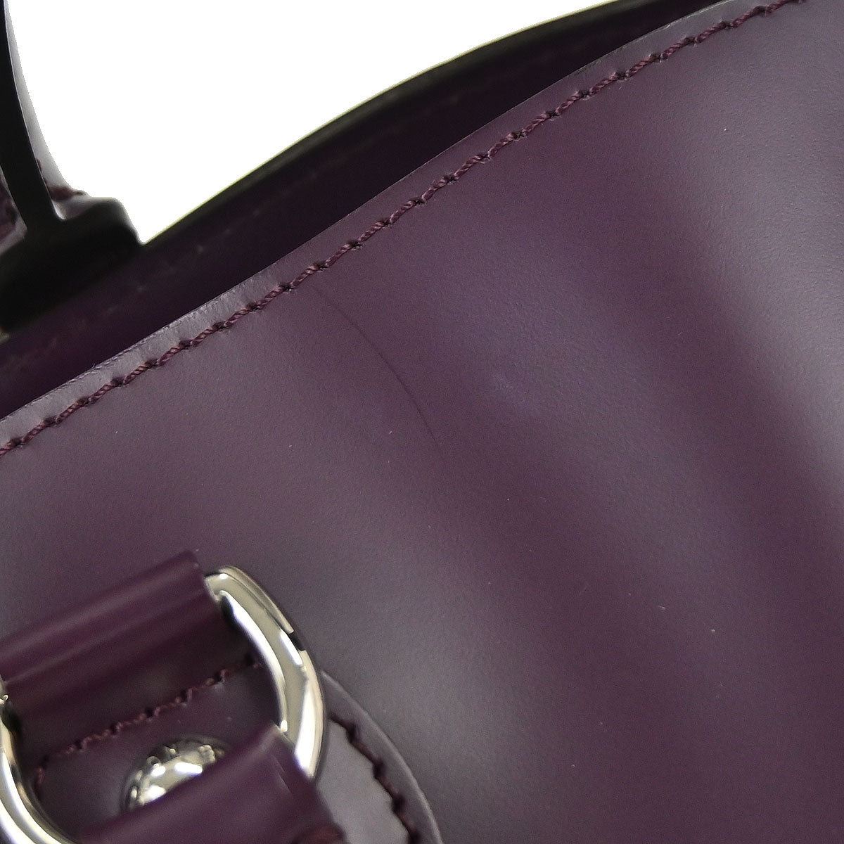 Louis Vuitton Purple Epi Passy PM Tote Handbag M5926K