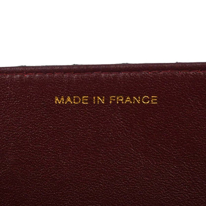 Chanel Black Lambskin Pushlock Medium Half Flap Shoulder Bag