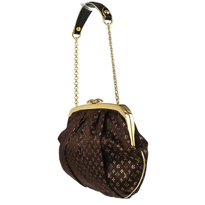 Louis Vuitton * Monogram Satin Python Omoniere Handbag M92061