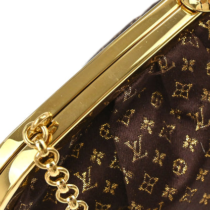 Louis Vuitton * Monogram Satin Python Omoniere Handbag M92061