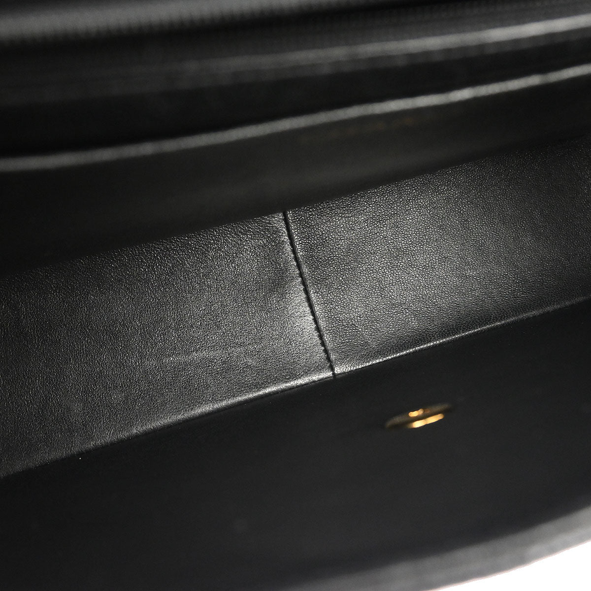 Chanel Black Caviar Skin Jumbo Classic Flap Shoulder Bag