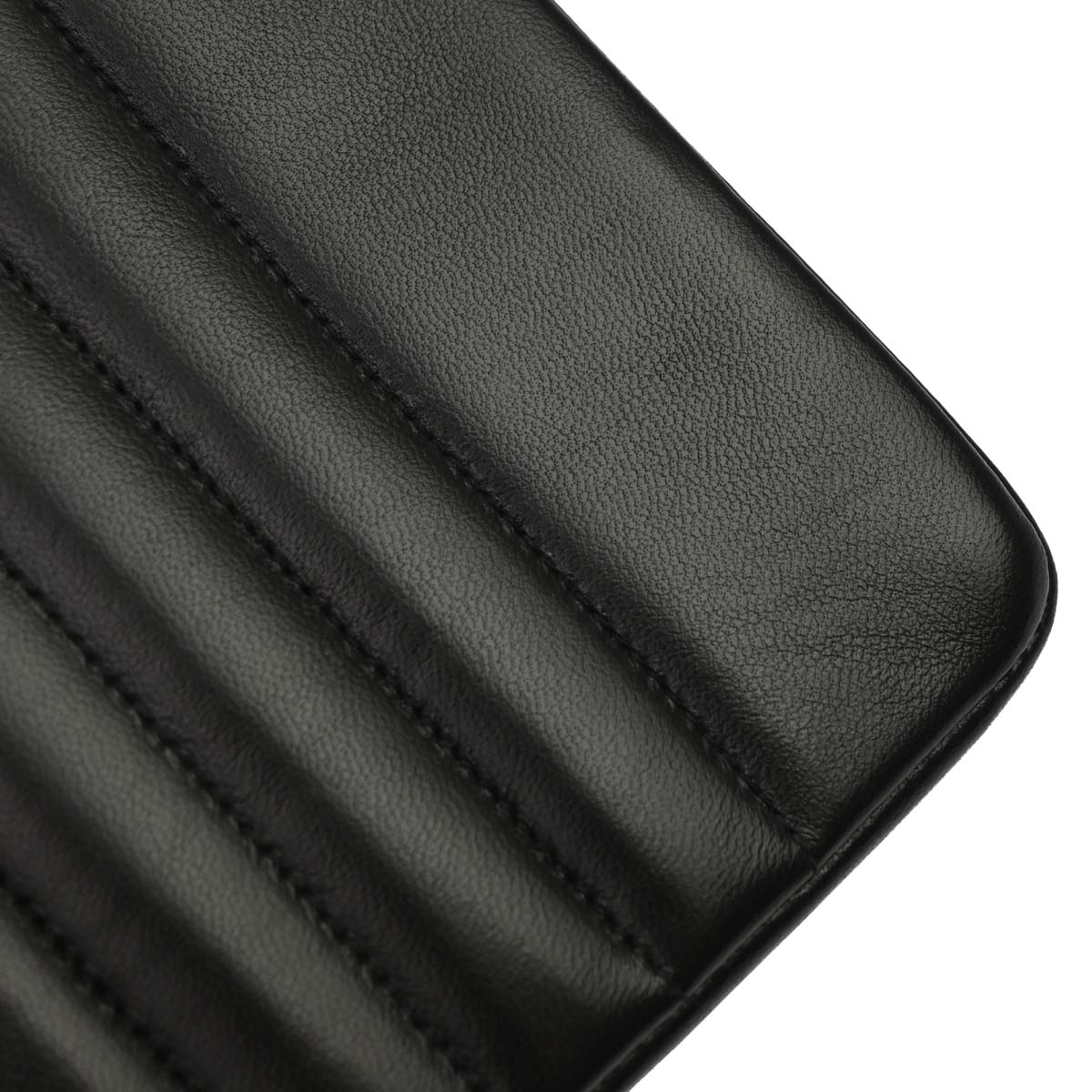 Chanel Black Lambskin Mademoiselle Single Flap Shoulder Bag