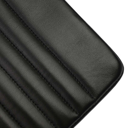Chanel Black Lambskin Mademoiselle Single Flap Shoulder Bag
