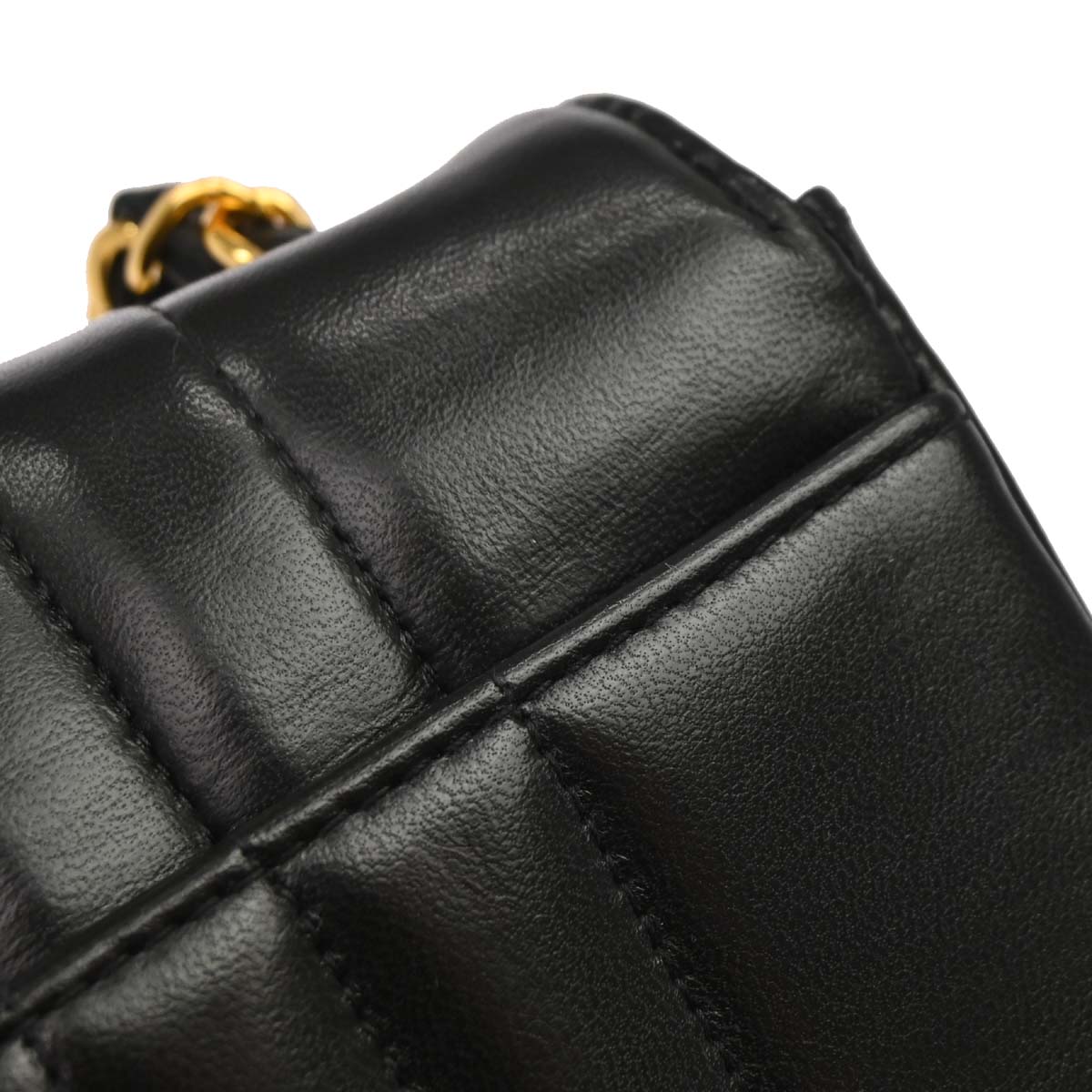 Chanel Black Lambskin Mademoiselle Single Flap Shoulder Bag