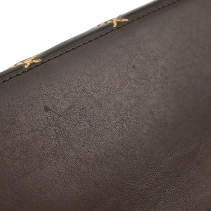 Chanel 2005-2006 Brown Calfskin Wild Stitch Handbag