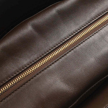 Chanel 2005-2006 Brown Calfskin Wild Stitch Handbag