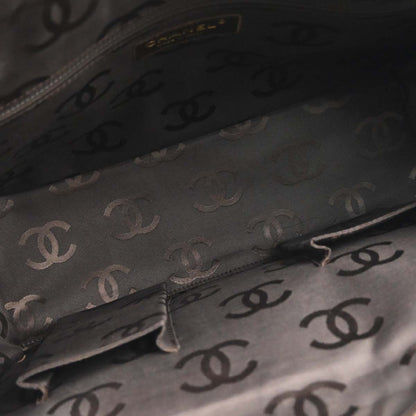 Chanel 2005-2006 Brown Calfskin Wild Stitch Handbag