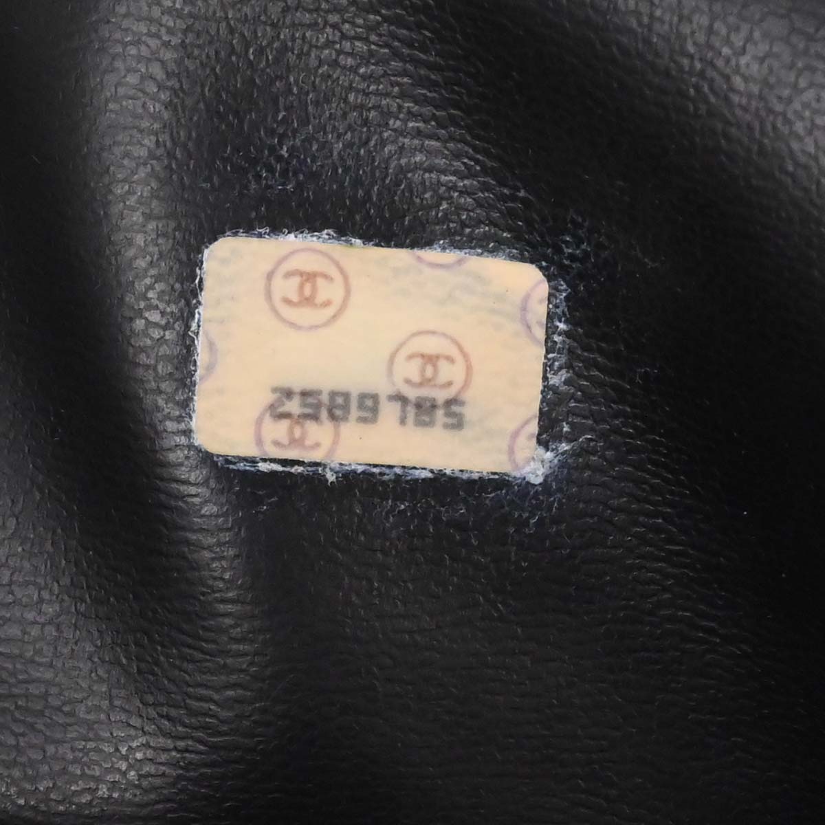 Chanel Black Caviar Skin Triple CC Shoulder Tote Bag