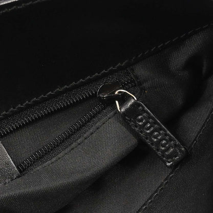 Gucci Black Canvas GG Tote Handbag