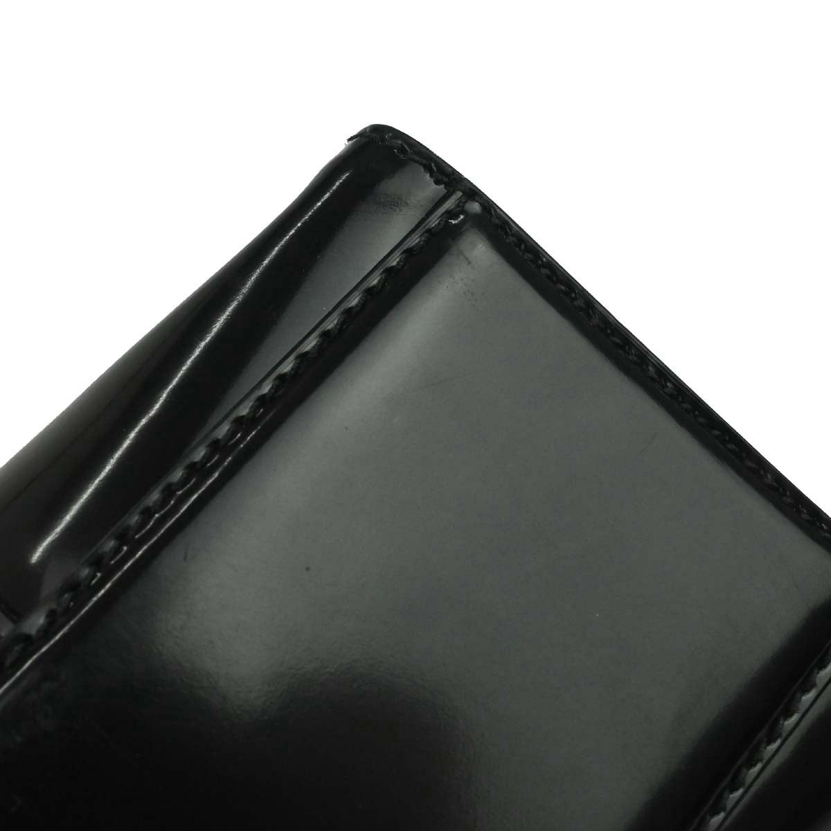 Prada Black Patent Leather Tote Shoulder Bag