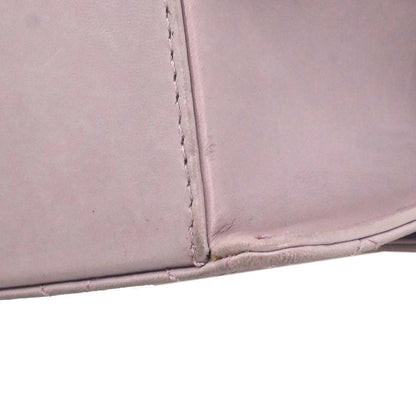 Chanel 1997-1999 Light Pink Lambskin Straight Flap Handbag