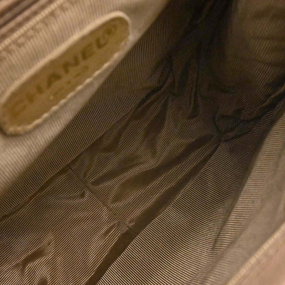 Chanel 1996-1997 Beige Caviar Skin Triple CC Backpack
