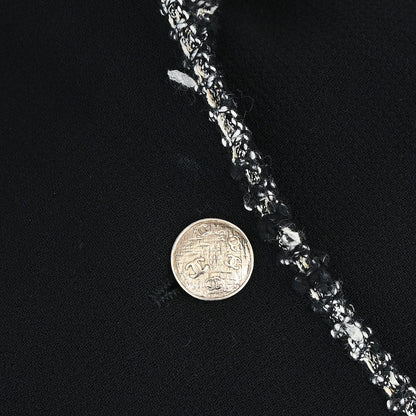 Chanel 2005 Black Emblem Single Breasted Jacket #36