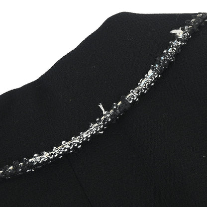 Chanel 2005 Black Emblem Single Breasted Jacket #36