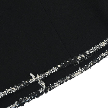 Chanel 2005 Black Emblem Single Breasted Jacket #36