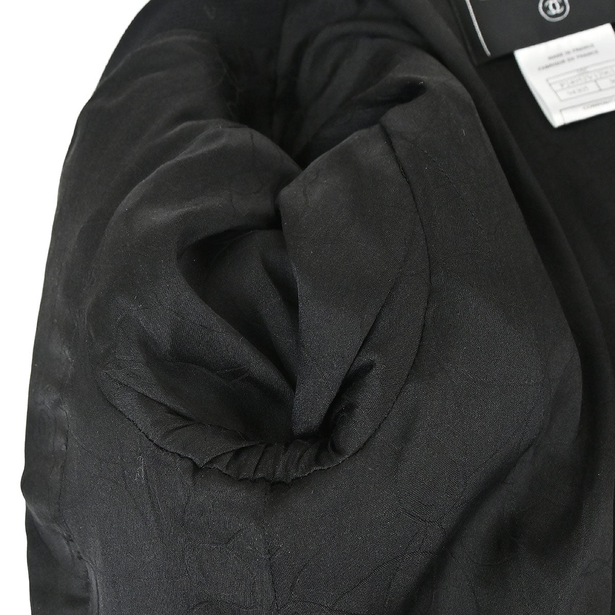 Chanel 2005 Black Emblem Single Breasted Jacket #36