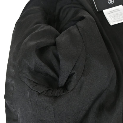 Chanel 2005 Black Emblem Single Breasted Jacket #36