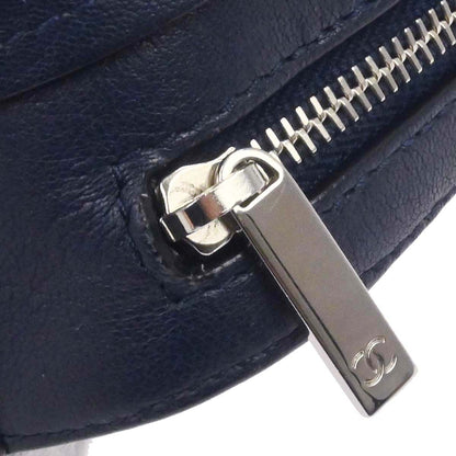 Chanel Navy Lambskin CC Mini Box Camera Bag Shoulder Bag