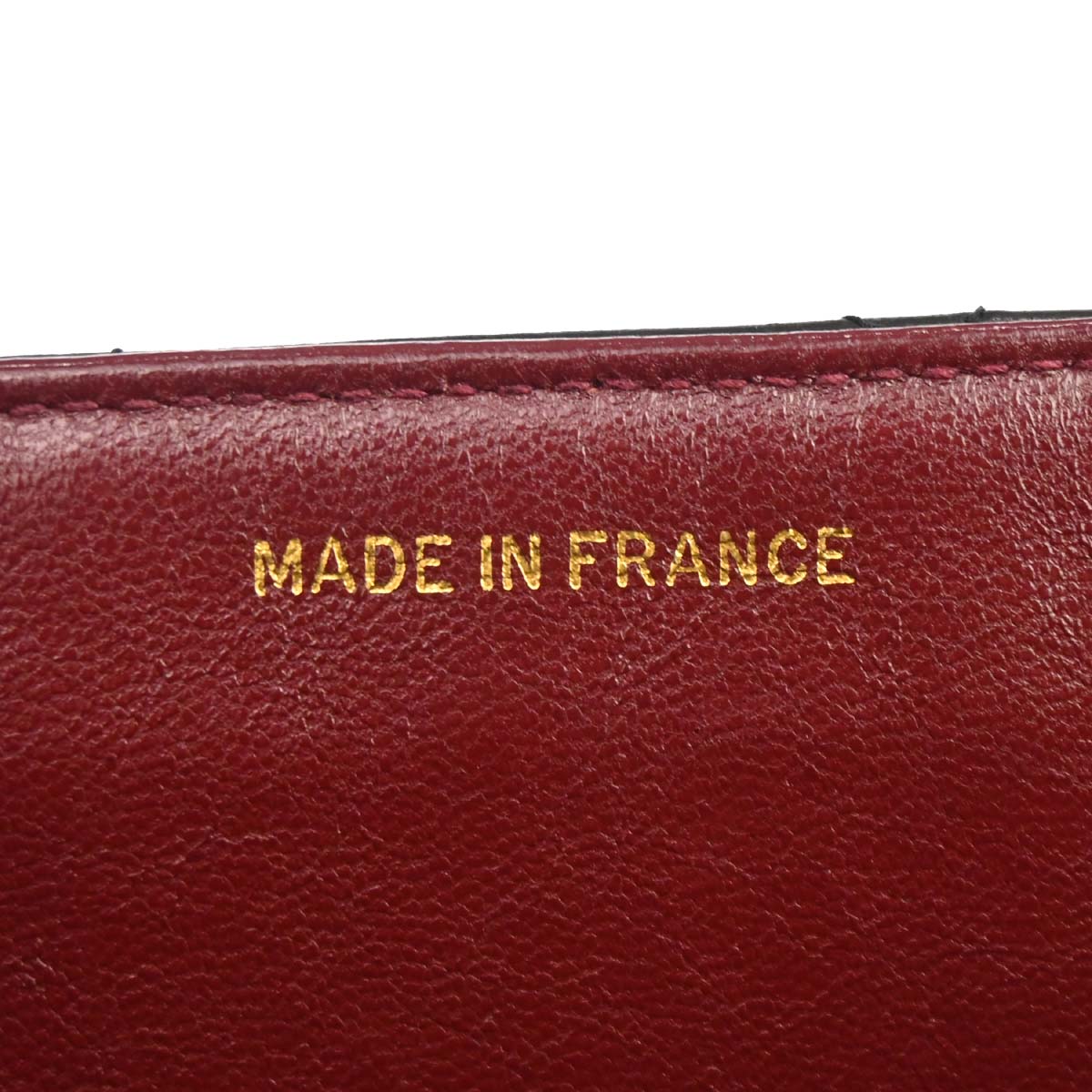 Chanel Black Lambskin Straight Flap Shoulder Bag