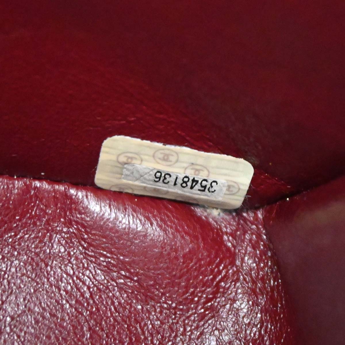 Chanel Black Lambskin Straight Flap Shoulder Bag