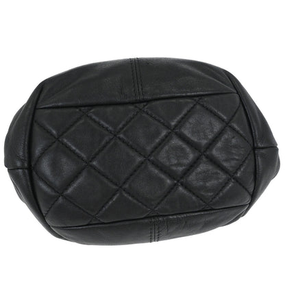 Chanel 2012-2013 Black Lambskin Trianon Flap Shoulder Bag