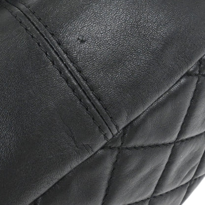 Chanel 2012-2013 Black Lambskin Trianon Flap Shoulder Bag