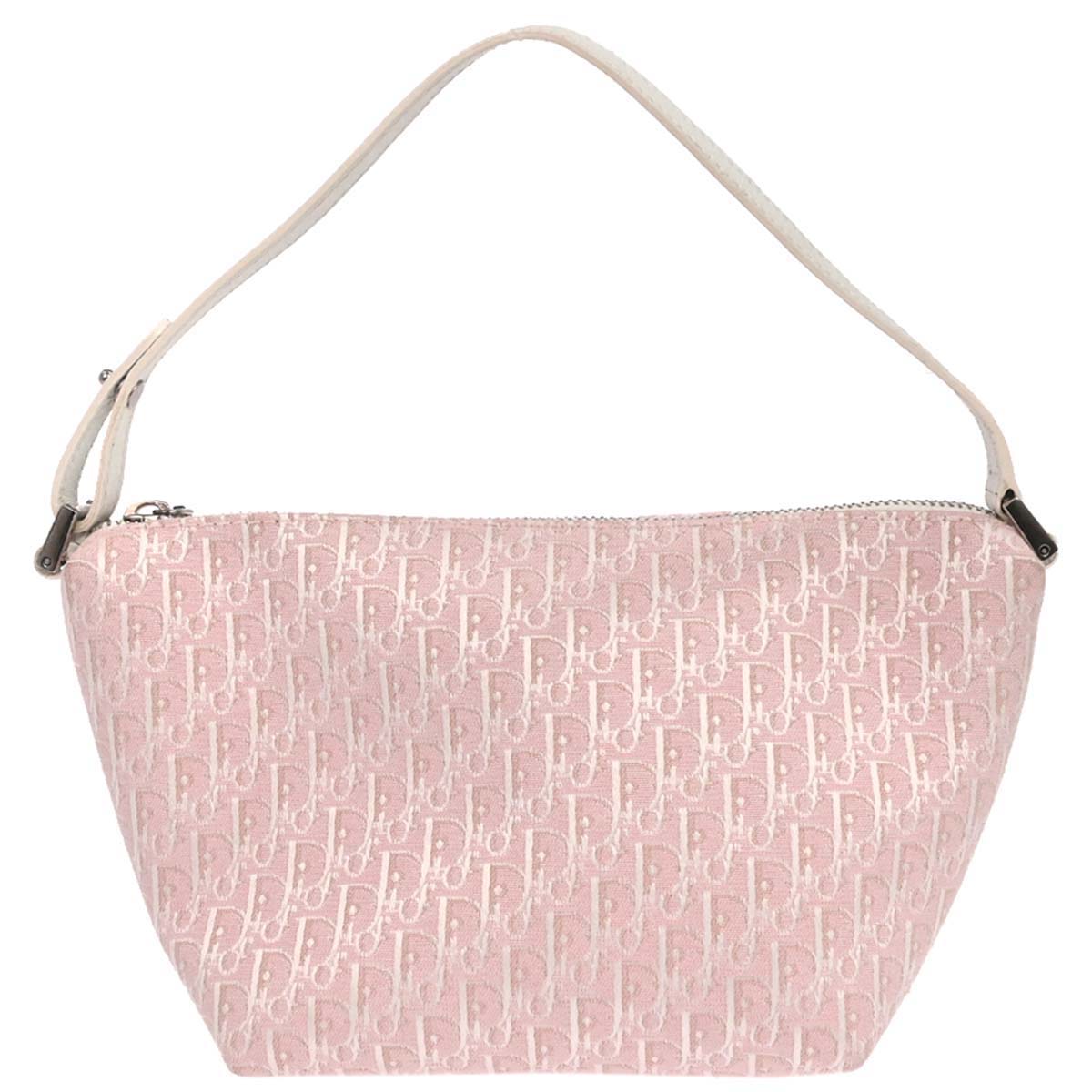 Christian Dior Light Pink Trotter Handbag