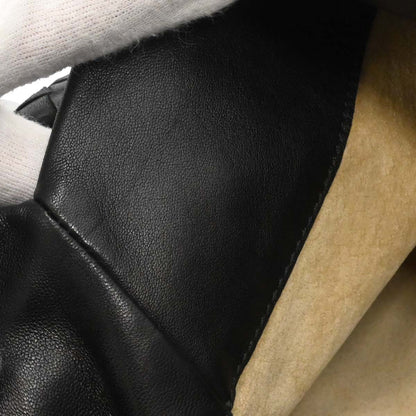 Bottega Veneta Black Lambskin Intrecciato Handbag