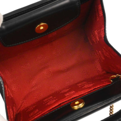 Loewe Black Leather Anagram 2way Shoulder Handbag