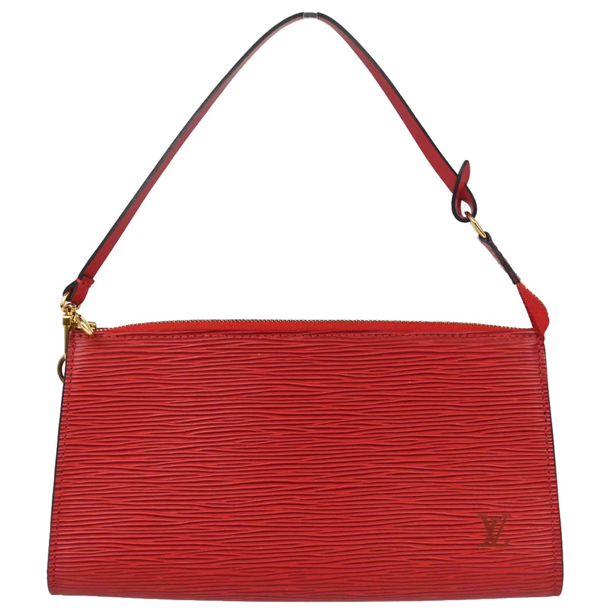 Louis Vuitton Red Epi Pochette Accessoires 24 Handbag M52957