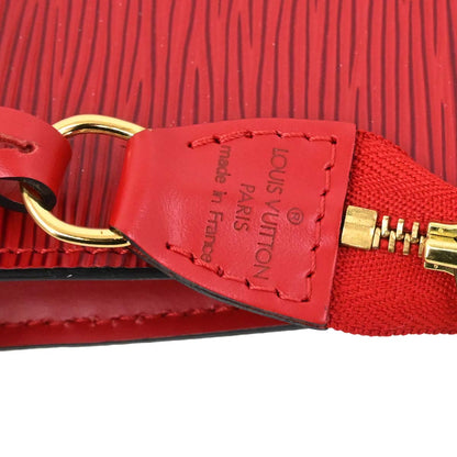 Louis Vuitton Red Epi Pochette Accessoires 24 Handbag M52957