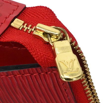 Louis Vuitton Red Epi Pochette Accessoires 24 Handbag M52957