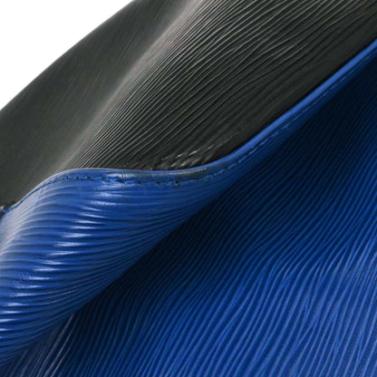 Louis Vuitton Blue Black Epi Petite Noe Shoulder Bag M44152