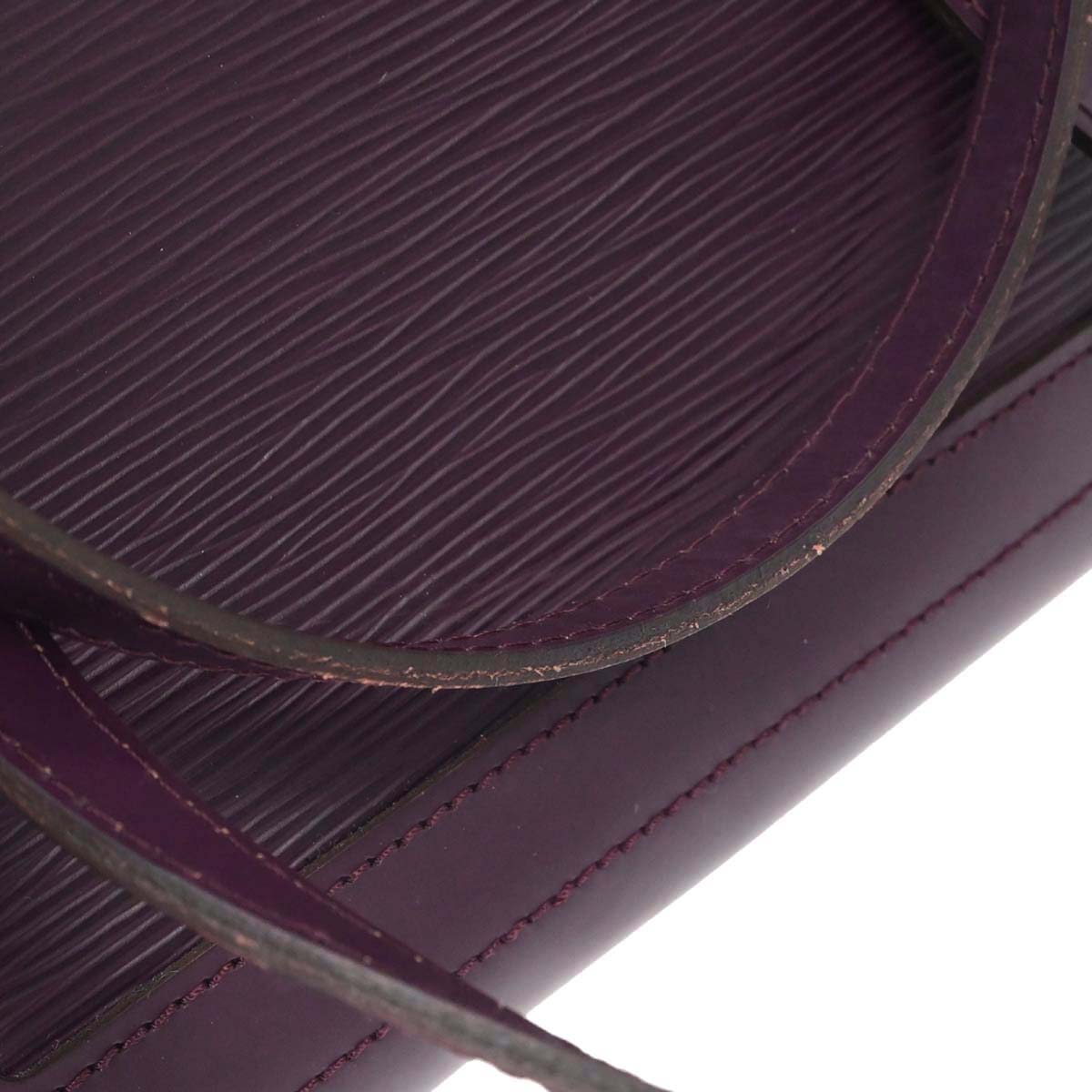 Louis Vuitton Purple Epi Madeleine PM Shoulder Bag M5933K