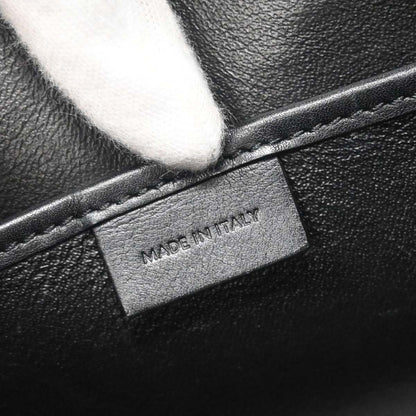 Celine Black Leather Nano Luggage 2way Shoulder Tote Bag