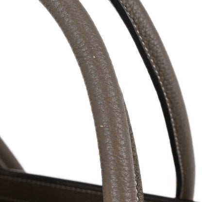 Celine Brown Luggage Micro Tote Handbag