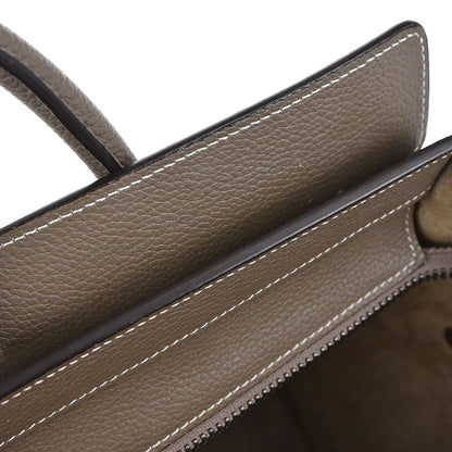Celine Brown Luggage Micro Tote Handbag