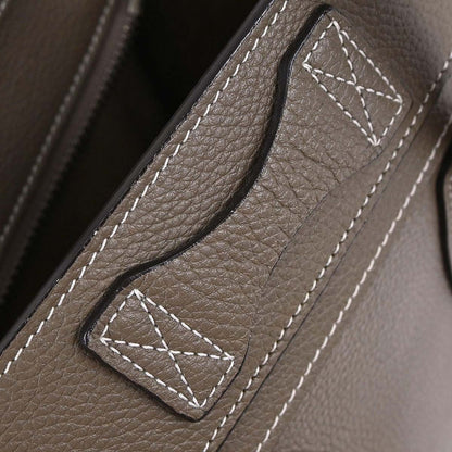 Celine Brown Luggage Micro Tote Handbag