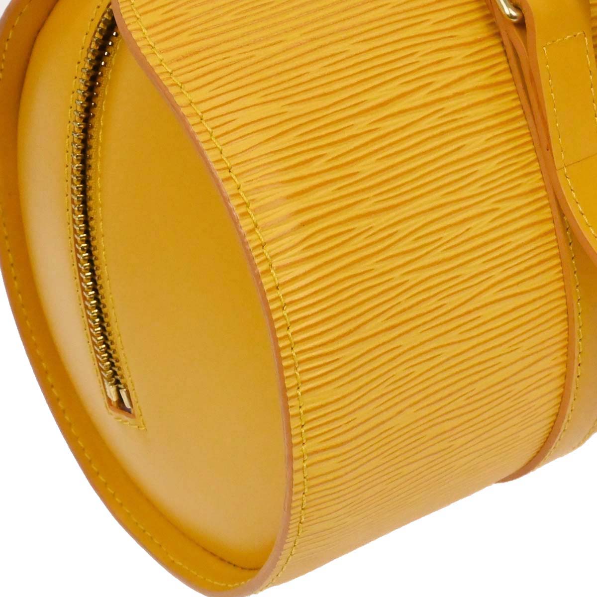 Louis Vuitton Yellow Epi Soufflot Handbag M52229