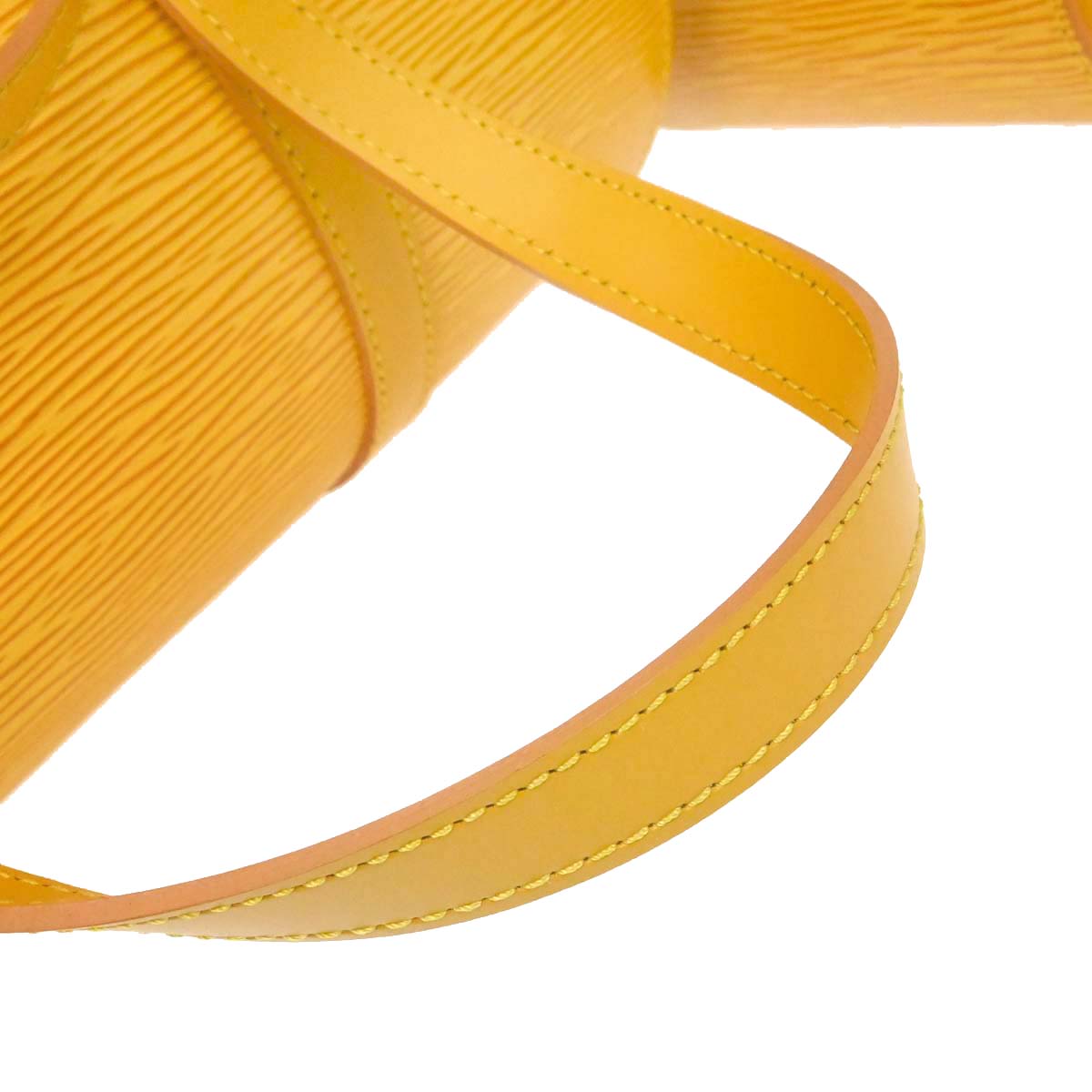 Louis Vuitton Yellow Epi Soufflot Handbag M52229