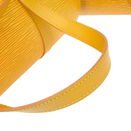 Louis Vuitton Yellow Epi Soufflot Handbag M52229