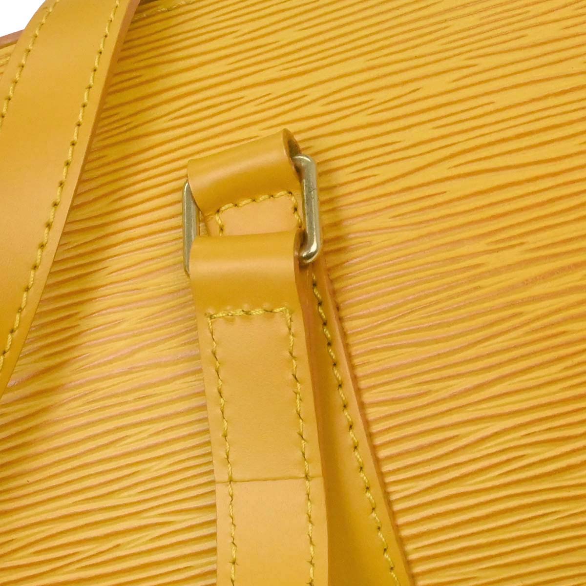 Louis Vuitton Yellow Epi Soufflot Handbag M52229