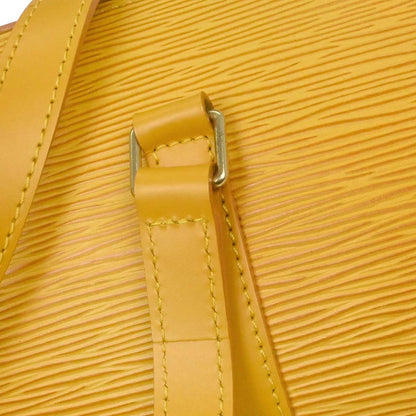 Louis Vuitton Yellow Epi Soufflot Handbag M52229