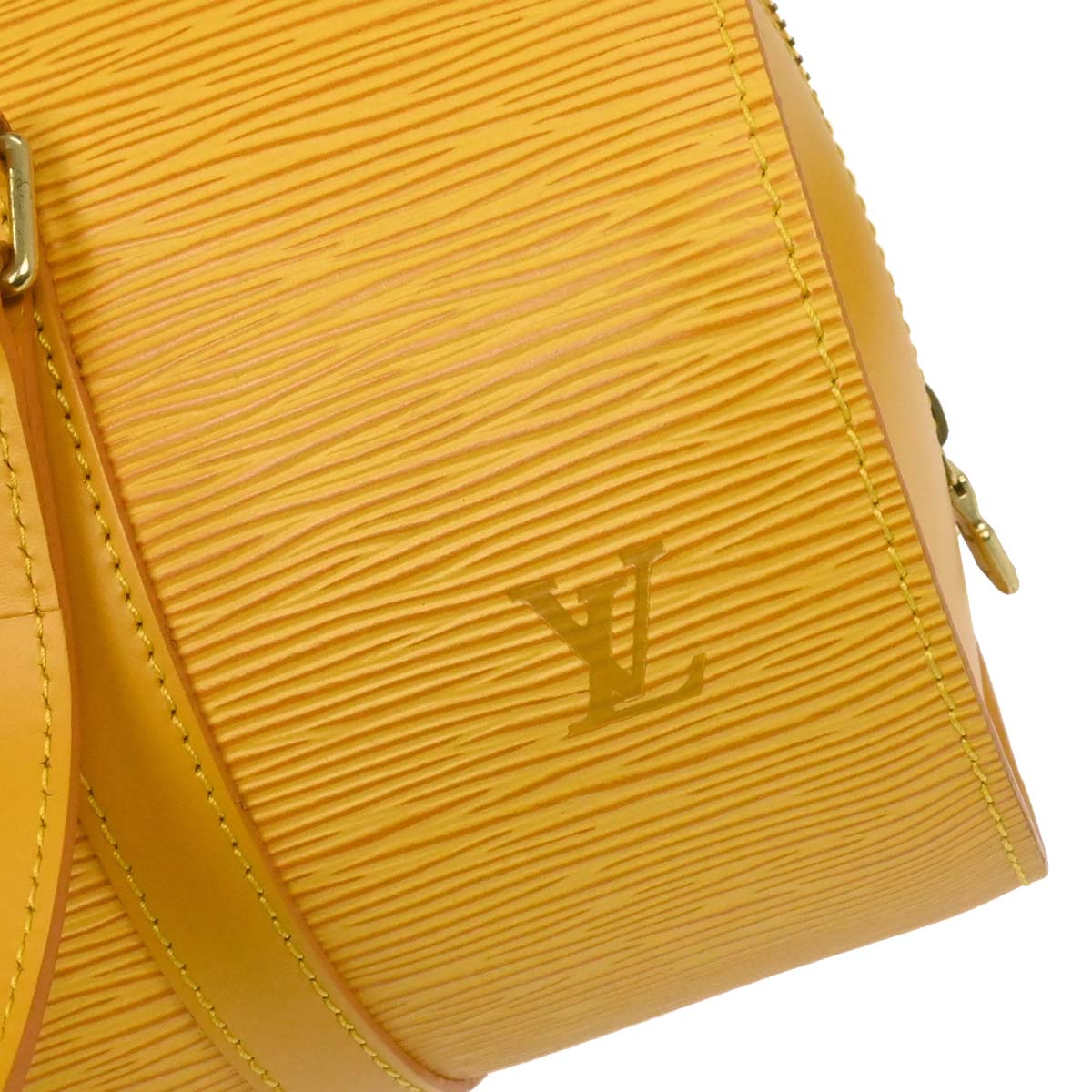 Louis Vuitton Yellow Epi Soufflot Handbag M52229