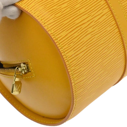 Louis Vuitton Yellow Epi Soufflot Handbag M52229