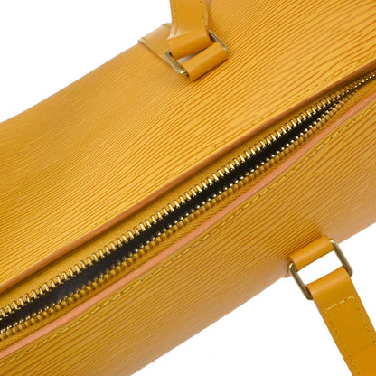 Louis Vuitton Yellow Epi Soufflot Handbag M52229