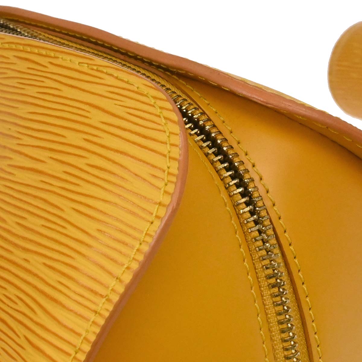 Louis Vuitton Yellow Epi Soufflot Handbag M52229